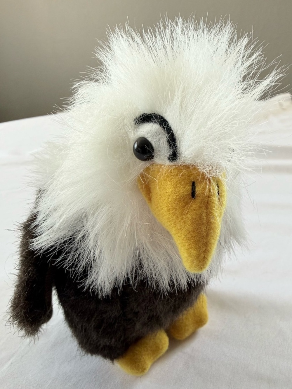 Sugar Loaf American Bald Eagle Stuff Toy Approximately 6” Sitting Down.